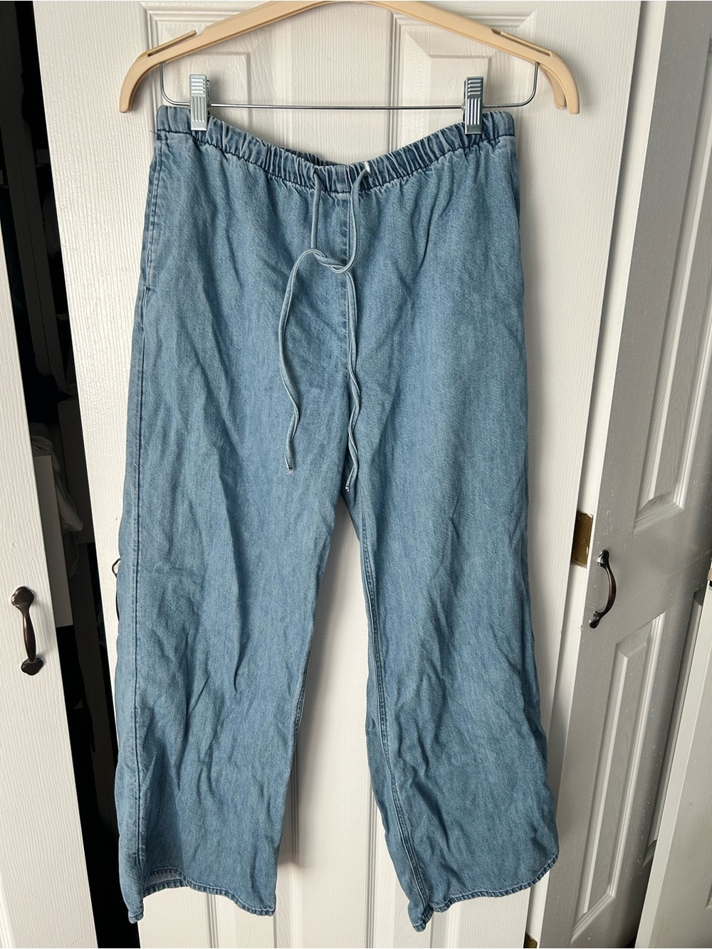 GAP Light Blue Drawstring Denim Jeans